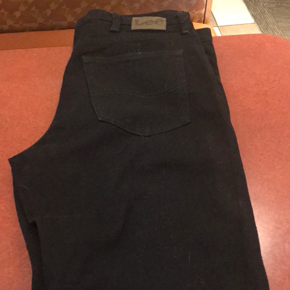 Lee black jeans